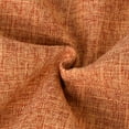thumbnail image 4 of Holiday Deal Selection Phantoscope Textural Faux Linen Decorative Throw Pillow Cover for Bed and Couch, 18" x 18", Orange, 2 Pack, 4 of 5
