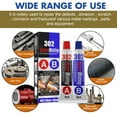 thumbnail image 4 of All Purpose Glue 302 Metal Gel Mix Pousbo All Purpose Glue Casting Glue Textu Wall Patch Large Hole, 4 of 7