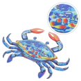 thumbnail image 4 of 1pc Wall Art Ornament Decorative Crab Design Hanging Pendant Wall Crab Decor, 4 of 4