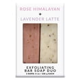 thumbnail image 3 of Exfoliating Bar Soap Combo Set By Olivia Care - Rose Himalayan Salt + Lavender Latte- All Natural & Organic - Moisturize, Detoxify, Hydrate - Makes Skin Soft & Silky - 2 X 8 OZ, 3 of 3