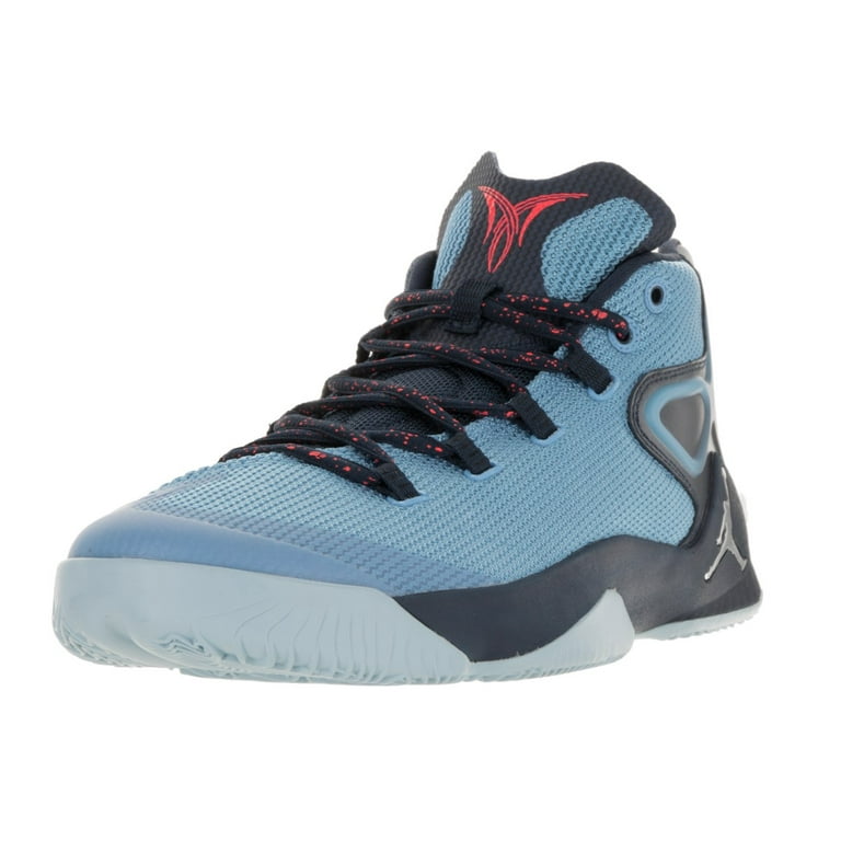 Nike Jordan Men's Jordan Melo M12 Unvrsty Bl/Mtllc Slvr/Mdnght N