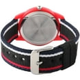 thumbnail image 2 of Boys' Red Plastic Time Teacher Watch, Black Nylon Strap, 2 of 6