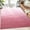 Pink, variant on 2*6ft Area Rug, Washable Rug, Ombre Rugs for Living Room, Abstract Contemporary Front Door Mat, Modern Soft Carpet, Low Pile Non Slip Accent Rug, Ultra-Thin Kitchen Rug