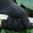 thumbnail image 5 of Topbathy Black Stainless Steel Safety Gloves for Worker with Level 5 Protection Machine Washable Flexible Cut Resistant Gloves, 5 of 5