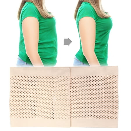 

Postpartum Bellyband Girdle Corset Elastic Breathable Abdominal Belt Waist BeltBeige M