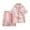 A-PK1279, variant on Byoo Toddler Girls' Easter Bunny Egg Print Satin Sleepwear Set Short-Sleeve Button-Down Top Shorts Loungewear Lightweight Set