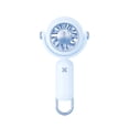 thumbnail image 2 of 5.74-Inch Mini Desk Fan - 3 Speeds, Rechargeable Battery/USB Powered , Quiet Portable Fan for Home, Office, Travel, Camping, 2 of 8