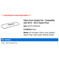 thumbnail image 2 of Valve Cover Gasket Set - Compatible with 2010 - 2013 Toyota Prius 2011 2012, 2 of 2