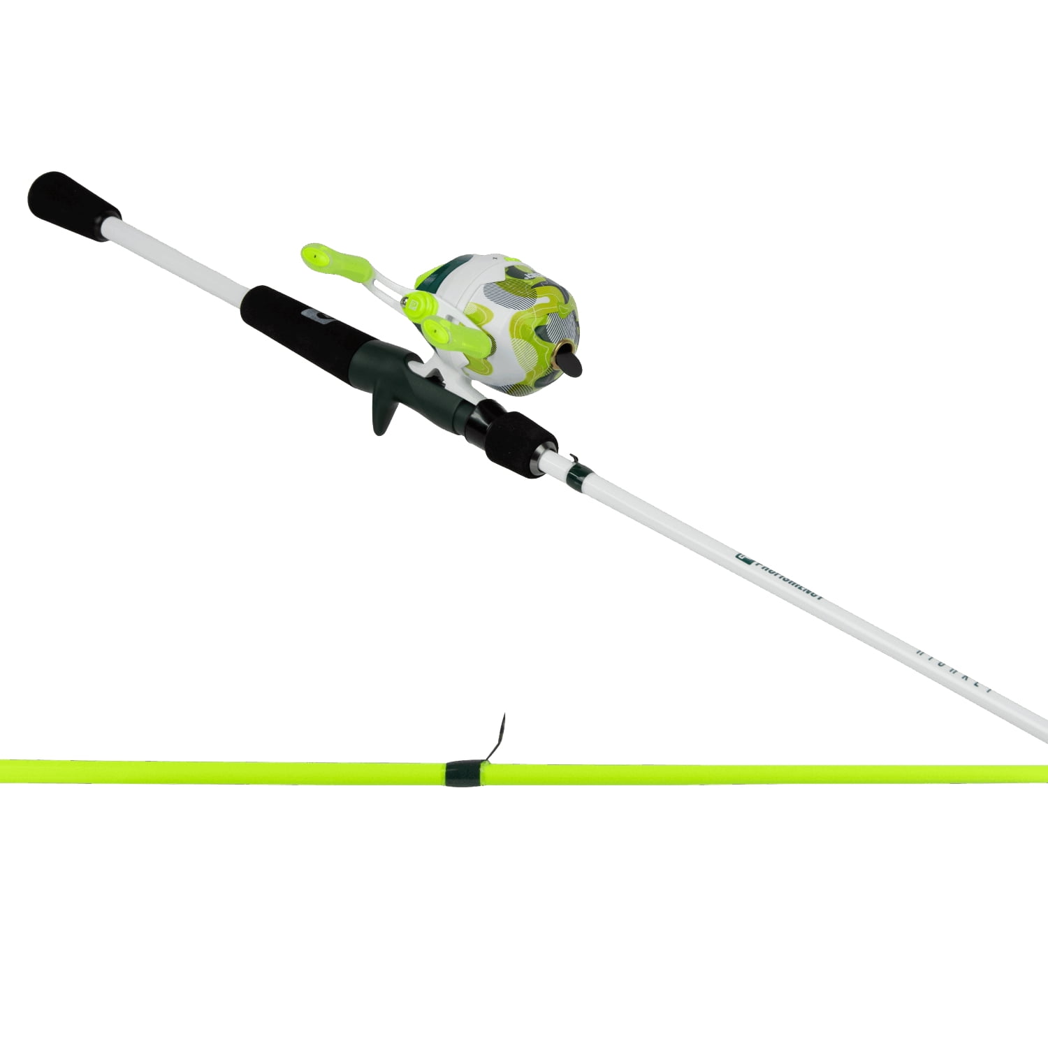 ProFISHiency HighKey Medium 6' 2-Piece Spincast Combo Fishing Rod and Reel Set
