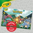 thumbnail image 4 of Crayola Pokemon Loose Leaf Coloring Pages, 28 Pgs, Teen & Adult Coloring Books, Video Game Gift for Kids and Teens, Ages 8+, 4 of 9