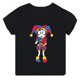 thumbnail image 3 of Venta caliente de la increíble camiseta con estampado de circo digital para niños, ropa para niñas, camiseta de algodón de manga corta negra para bebés y niños, camisetas para niños, 3 of 5
