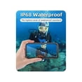thumbnail image 2 of iPhone 11 Pro Max Waterproof Case, Full Body Protection Underwater Shockproof Clear Cover with Built-in Screen Protector for iPhone 11 Pro Max 6.5 inch, 2 of 7