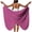 #A Hot Pink, variant on Swimsuit Coverup Color-Block Striped Print Plus Size Butterfly Long Kimono Wrap Dress Lightweight Breathable Beach Vacation Cover Up with Adjustable Straps
