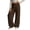 Coffee, variant on KVPLBQFD Girls Double Patch Pocket Slacks Teen Tween Fall Winter Loose Bottoms Girls Clothing Wide Leg Comfy Casual Outfit Baggy Sweatpants