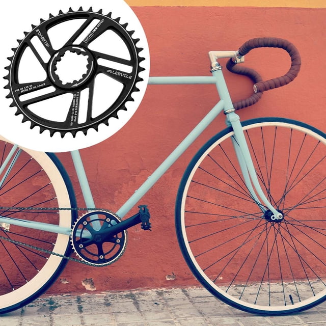 Plato de bicicleta Sharpla Piezas Redondas 40T Negro