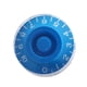 thumbnail image 1 of De Control Azules De Acrílico Con Pabras Bncas Para Guitarra Gloria Perilla de volumen, 1 of 7