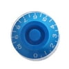 4pcs Blue Acrylic Knobs and Volume Control