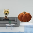 thumbnail image 2 of Escultura Moderna De Cabeza De Calabaza De Animal, Figura De Peluche, Cojín Decorativo Para Sofá, Sala De Estar, Dormitorio, Entrada, Mesa, Decoración De Pasillo, 2 of 8