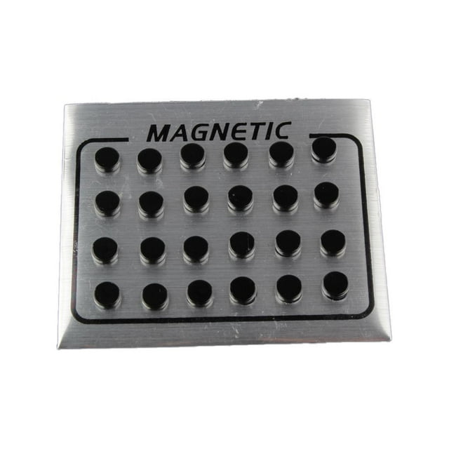 12 pares de pendientes con clip para hombre / mujer, pendiente no perforado de 6 mm Yuyangstore Clip en aretes Ear Stud