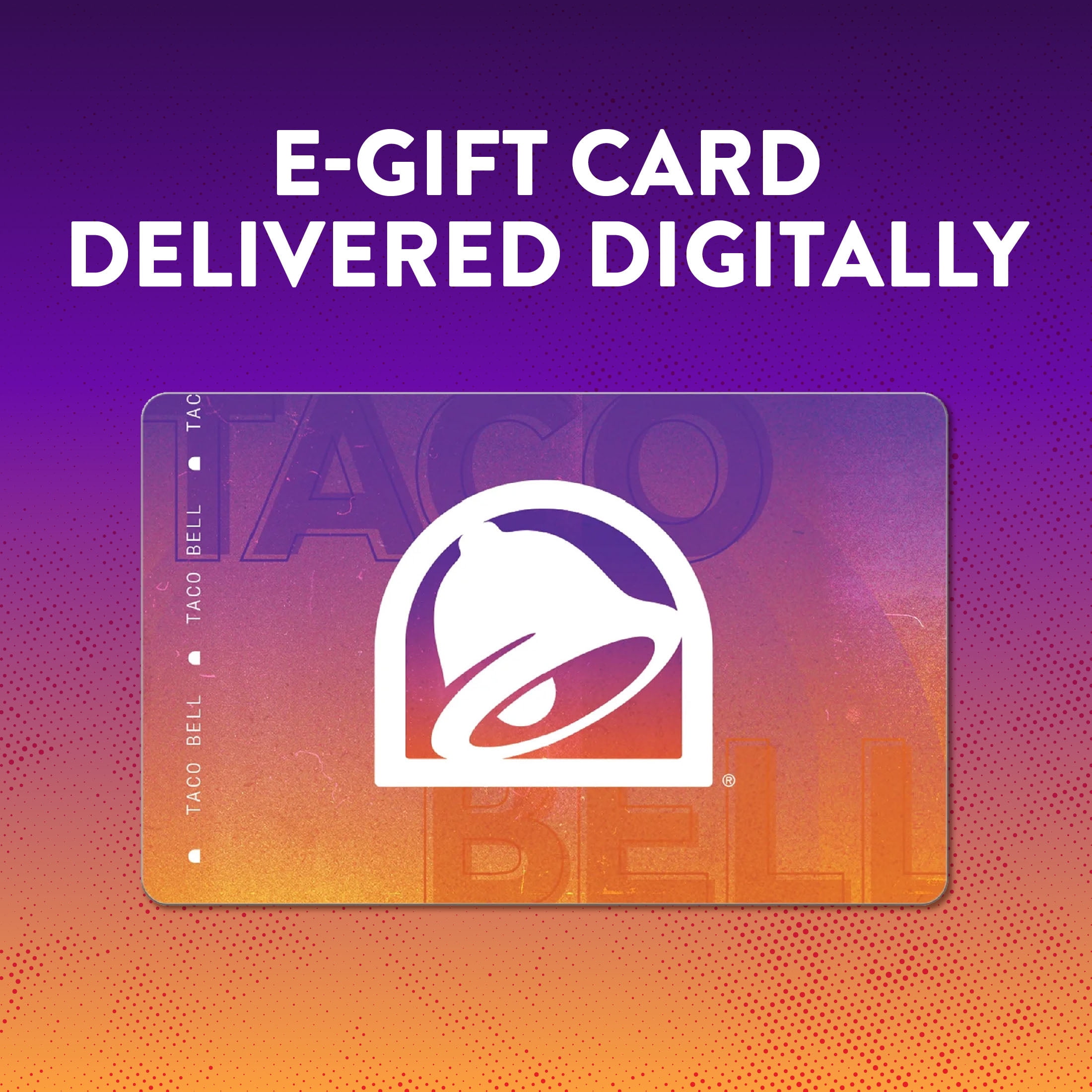 Taco Bell® eGift Card - Walmart.com, image size:2200x2200