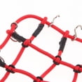thumbnail image 3 of Red Elástica Rack con para 1/8 1/10 RC Rock Crawler Car rojo Sunnimix Escala RC Luggage Net, 3 of 6
