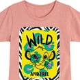 thumbnail image 3 of The Lion King - Wild & Free Simba - Toddler & Youth Girls Short Sleeve Graphic T-Shirt, 3 of 6