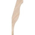 thumbnail image 3 of 5 1/2"W x 6"D x 18"H Funston Smooth Knee Brace, Douglas Fir, 3 of 4