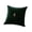 B, variant on Small Embroidered Teddy Bear Throw Pillow Cover, Soft Velvet Look Decorative Square Cushion Case without Insert for Sofa, Bed, Lounge Chair and Bedroom Decor, Dark Green