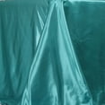 thumbnail image 5 of Efavormart Rectangle Satin Tablecloth, 90"x156" Smooth Oblong Washable Table Cloth, Decorative Silky Fabric Table Cover for Wedding, Party, Banquet- Turquoise, 5 of 9