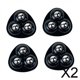 thumbnail image 1 of 2 X 4 Piezas De Deslizadores De Ruedas Autoadhesivos Para Contenedores De Almacenamiento De Pequeños Electrodomésticos De Color Negro, 1 of 8