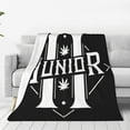 thumbnail image 2 of Junior Music H Blanket Blankets Bed Blanket Throw Blanket Sofa Couch Blanket for All Season 80"X60", 2 of 5