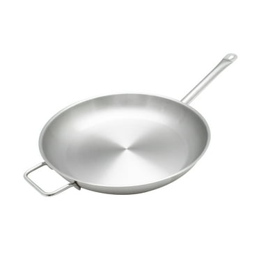 Excellante 12" 18/8 stainless steel fry pan, comes in each