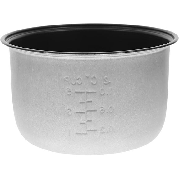 Yoqb Aroma Rice Cooker Inner Pot Replacement Rice Cooker Replacement Inner Pot: Alloy Cooking Pot Insert Liner 2L Non Stick Cooking Pot Liner Cookware Replacement Accessories Rice A110