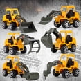 thumbnail image 4 of CSCHome Kids Engineering Car Toys Construction Truck 6PCS Set Educational Gifts for Boys Girls, 4 of 5