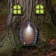 thumbnail image 1 of Ventanas y puertas en miniatura con luces decorativas para árboles, puertas y ventanas luminosas para dormir de hadas, escultura de jardín artística para patio, decoración de césped, 1 of 5