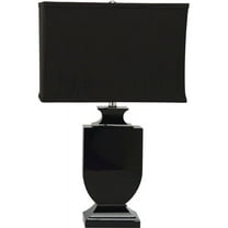 Safavieh Darcy 23.5 in. H Crystal Retro Urn Table Lamp, Black