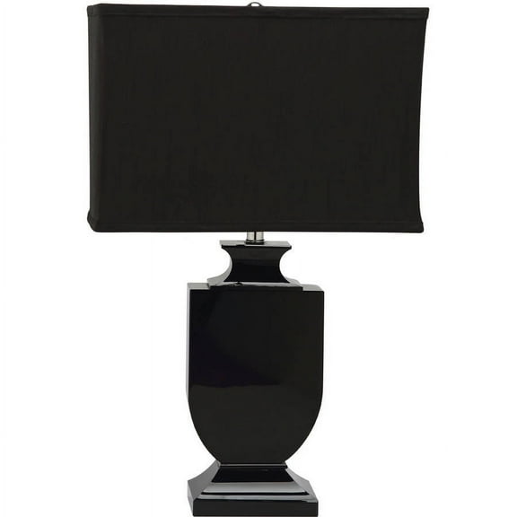 Safavieh Darcy 23.5 in. H Crystal Retro Urn Table Lamp, Black