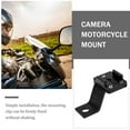 thumbnail image 3 of WORGEOUS Black Motorcycle Rearview Mirror Mount Metal 1Set 3.1X1.8X0.6In, 3 of 6