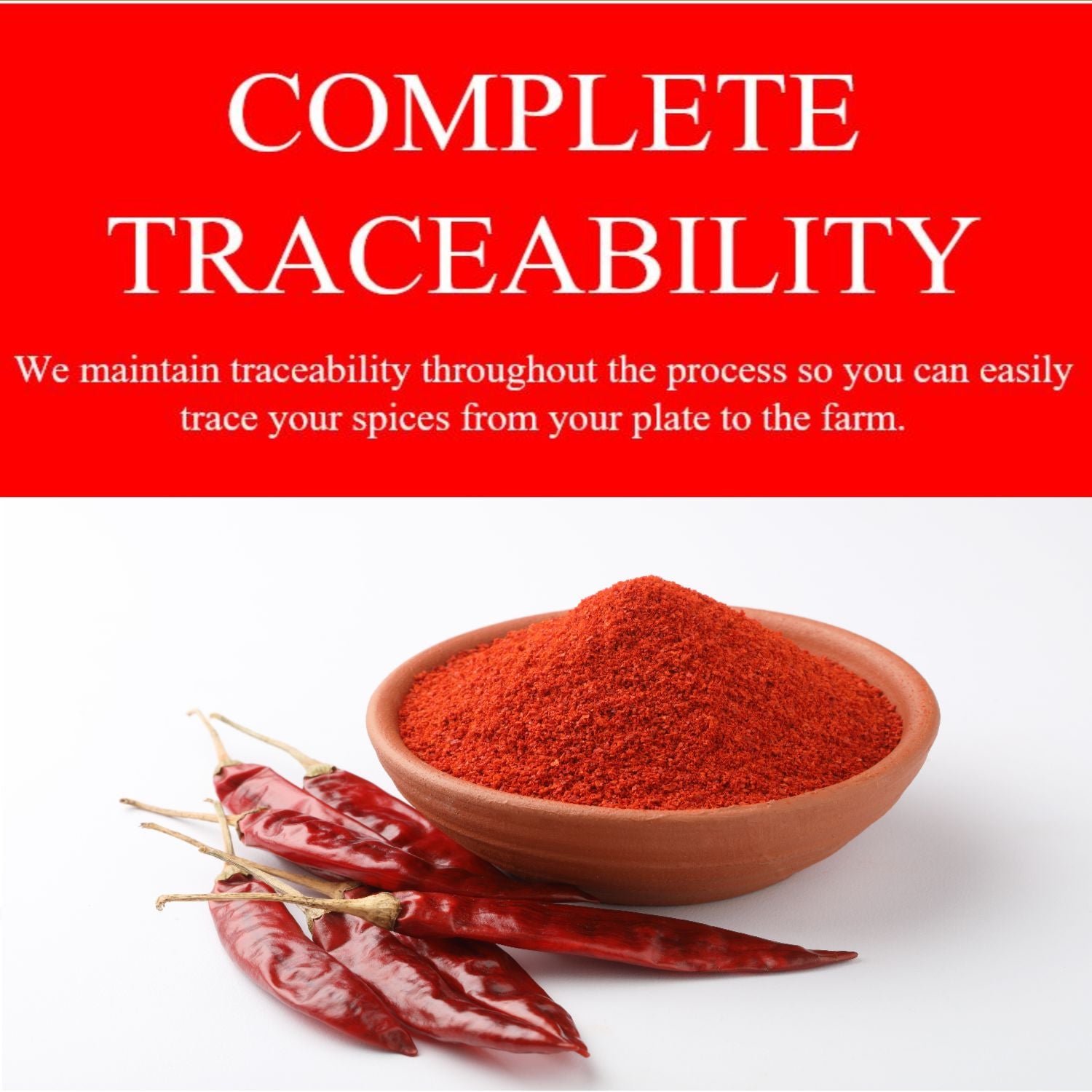 Organic Red Chili Powder: 100% Pure and Natural, Perfect for Spicy Cooking- Add Heat and Flavor to Your Dishes - image 5 of 6