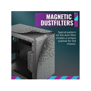Cooler Master MasterBox Q300L Micro-ATX Tower with Magnetic Design Dust Filter, Transparent Acrylic Side Panel, Adjustable I/O & Fully Ventilated Airflow, Black (MCB-Q300L-KANN-S00)