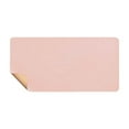 thumbnail image 2 of CoreLiving Pink Leather Desk Pad Protector, 23.6" x 11.8" Waterproof Office Desk Mat, Non-Slip Computer Mouse Pad for Keyboard and Laptop, Large Desktop Blotter Cover for Home Office, 2 of 8