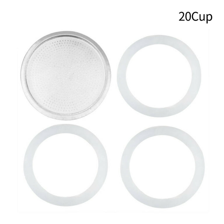 4PCS Gasket for Stovetop Espresso Coffee Makers, Silicone Coffee Maker