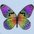 thumbnail image 2 of CafePress - Rainbow Butterfly Infant Bodysuit - Baby Light Bodysuit, Size Newborn - 24 Months, 2 of 4