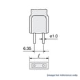 thumbnail image 2 of 10PK - USHIO DRA 300w 120v JCD120V-300W Halogen Bulb, 2 of 3