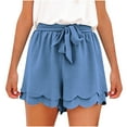 thumbnail image 2 of Summer Savings Clearance 2024! TAGOLD Womens Summer Pants, Fashion Women Sweat Shorts Summer Casual Loose Solid High Waist Short Pants, 2 of 7