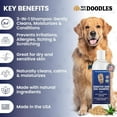 thumbnail image 2 of Premium 3-in-1 Sensitive Skin Dog Shampoo, Great for Allergies, Itching, Scratching, Anti-Itch with Oatmeal & Aloe, Made in USA, Itchy Coat Relief, Clean Ingredients, 16 oz [We Love Doodles], 2 of 6