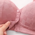 thumbnail image 5 of Bras for Women No Underwire - Daisy Bra Front Closure, Full Coverage Plus Size Cotton, Breathable Push Up Soft Comfortable Bralette for Seniors, 5 of 6