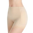thumbnail image 3 of Defitshape Women's Thigh Slimmer Butt Lifter Plus Size Shapewear Slip Shorts for Under Dress Underwear Tummy Control Seamless Padded Lace Stomach Hip Dip Shaper Panties High Waisted Nude 3X-Large, 3 of 4