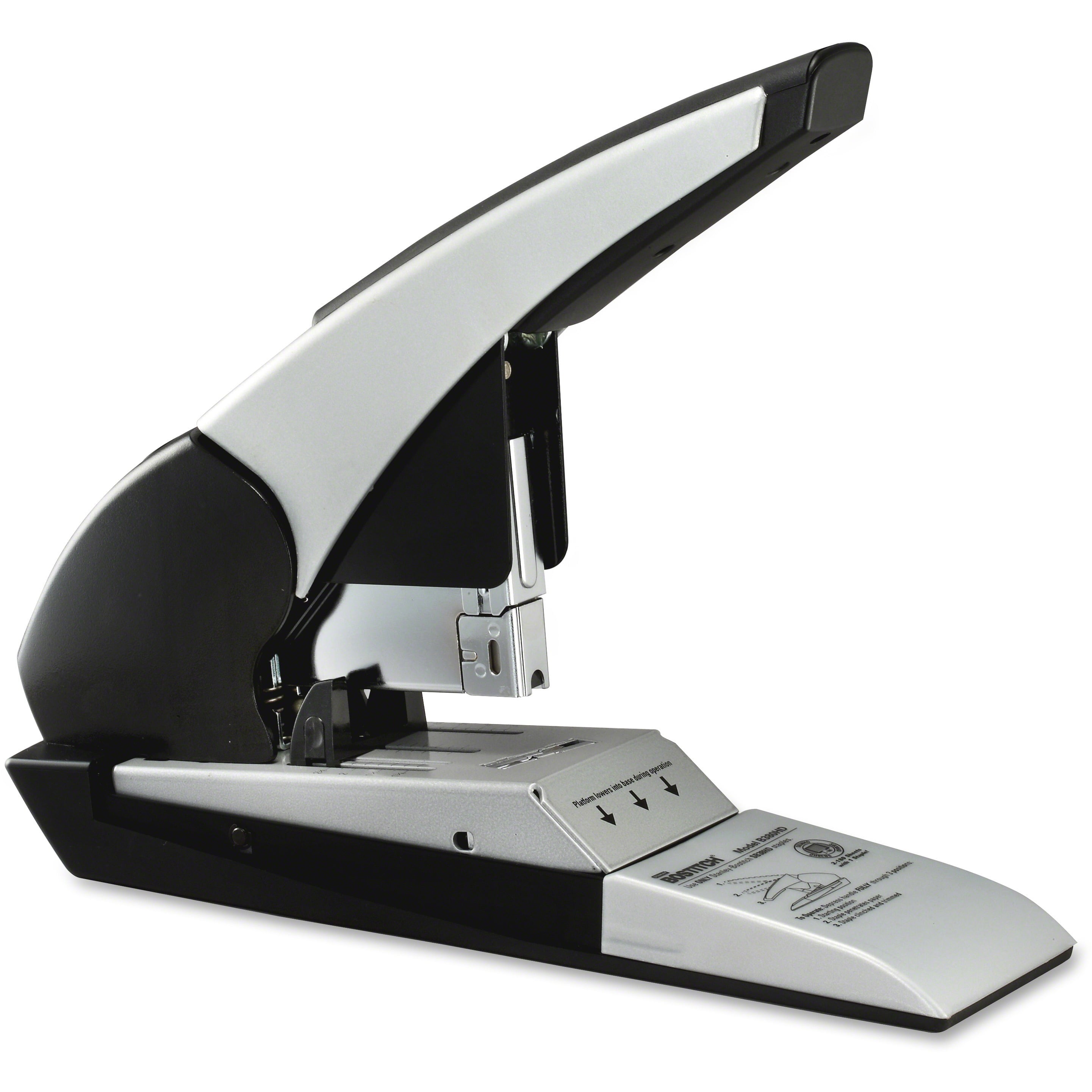 Bostitch Auto180™ Xtreme Heavy Duty Stapler, 180 Sheet Capacity, Silver/Black