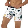 thumbnail image 2 of Rocae Turtles And Corals for Stretch Moisture-Wicking Underwear,Men's Underwear Boxer Briefs XX-Large, 2 of 9